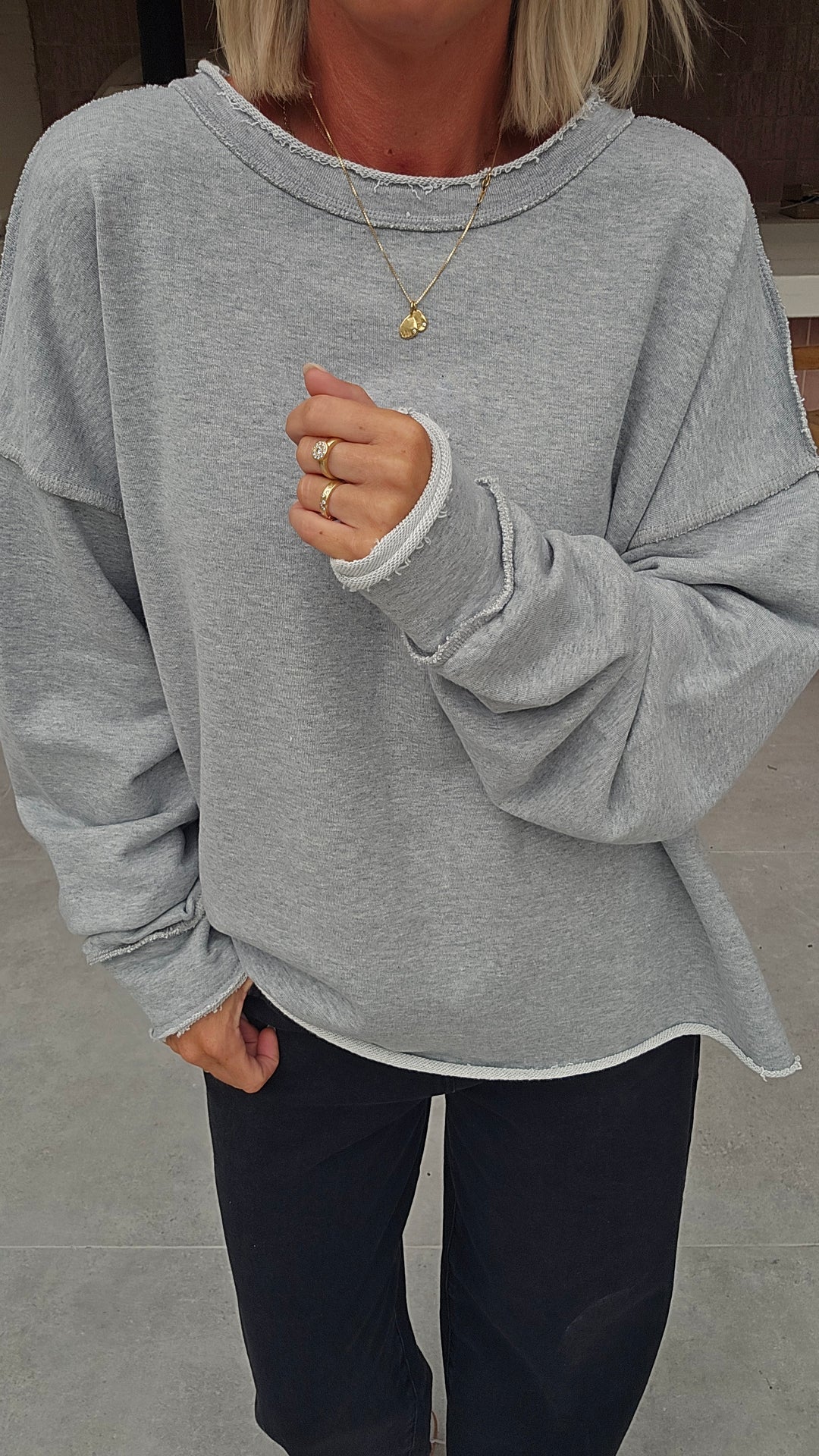 NOÉMIE sweat grey