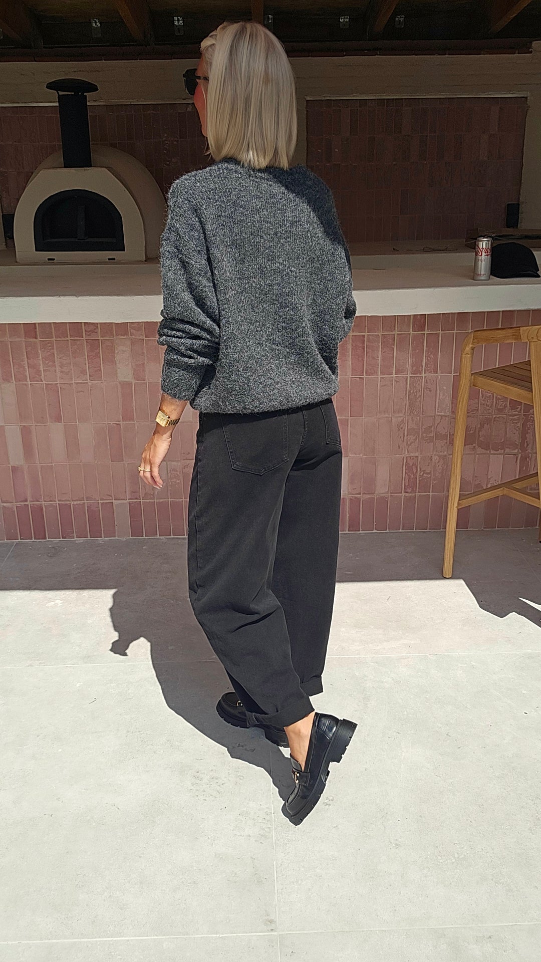BÉZIERS knit Charcoal