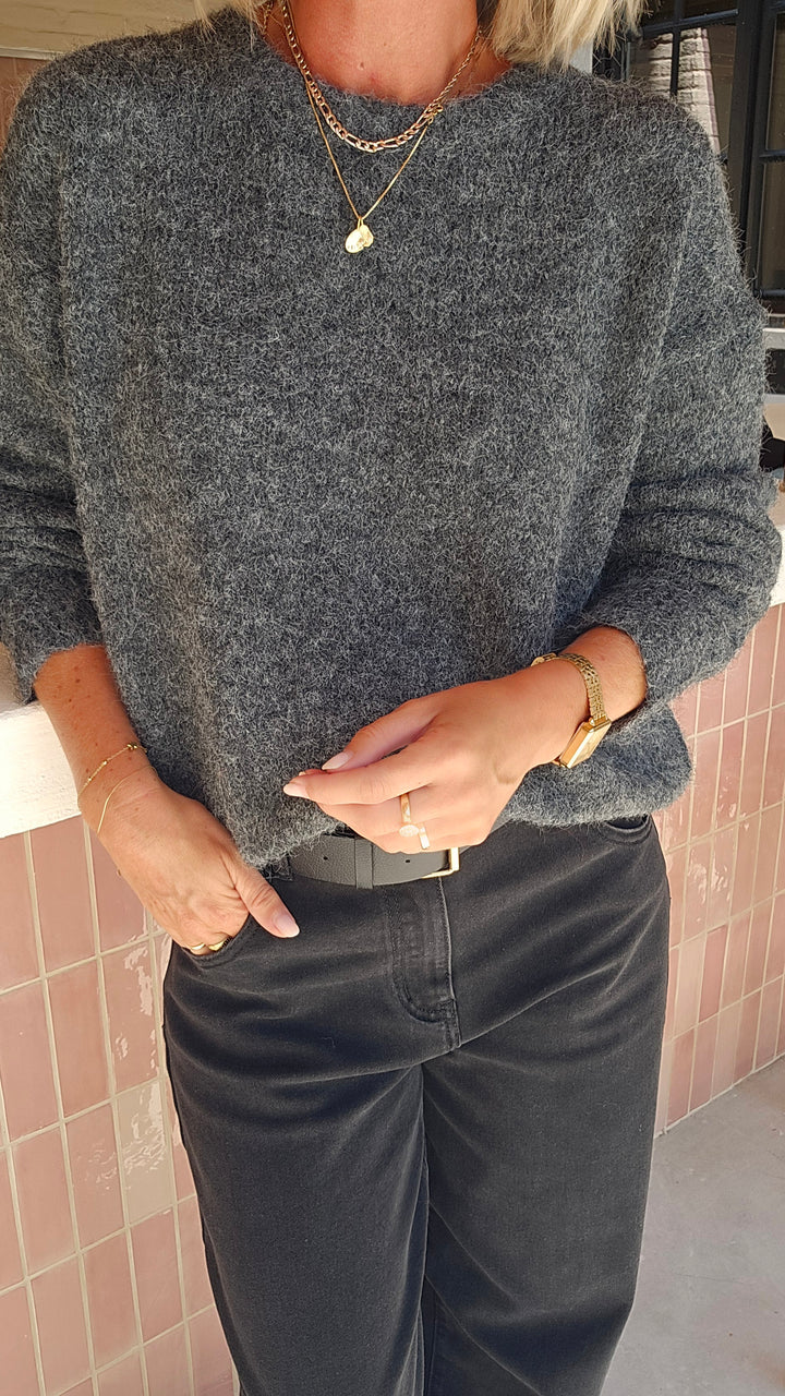 BÉZIERS knit Charcoal