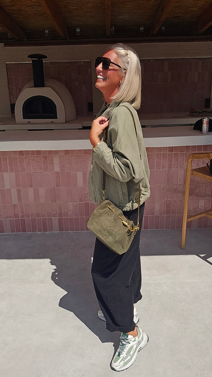 APOLLINE jacket khaki