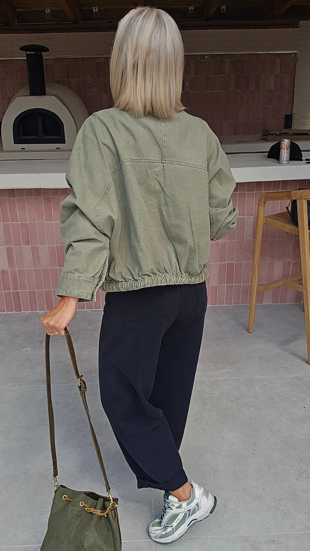 APOLLINE jacket khaki