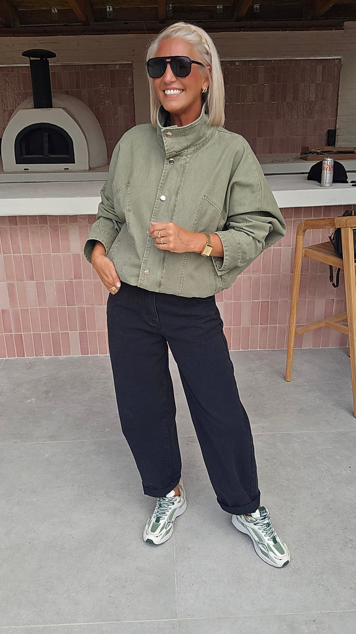 APOLLINE jacket khaki