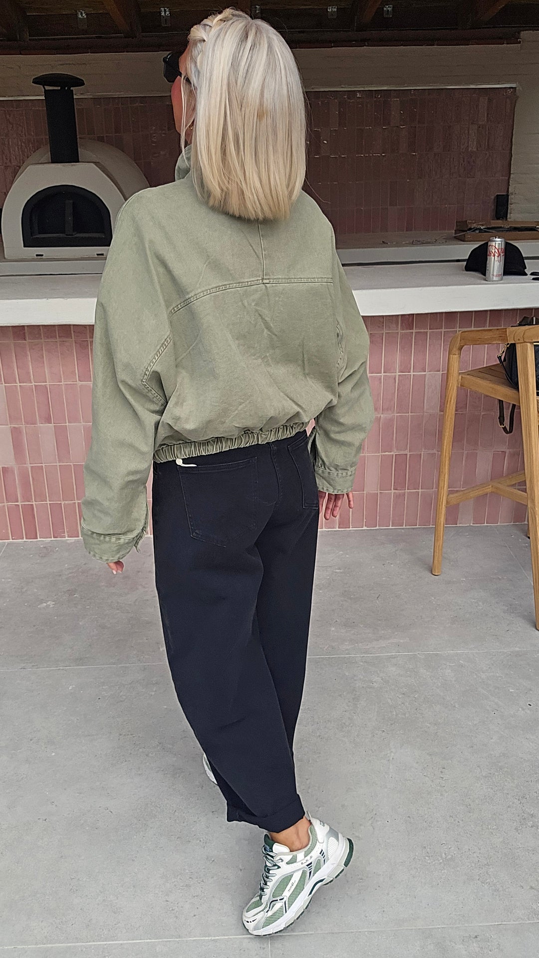 APOLLINE jacket khaki