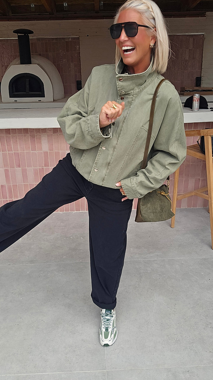 APOLLINE jacket khaki
