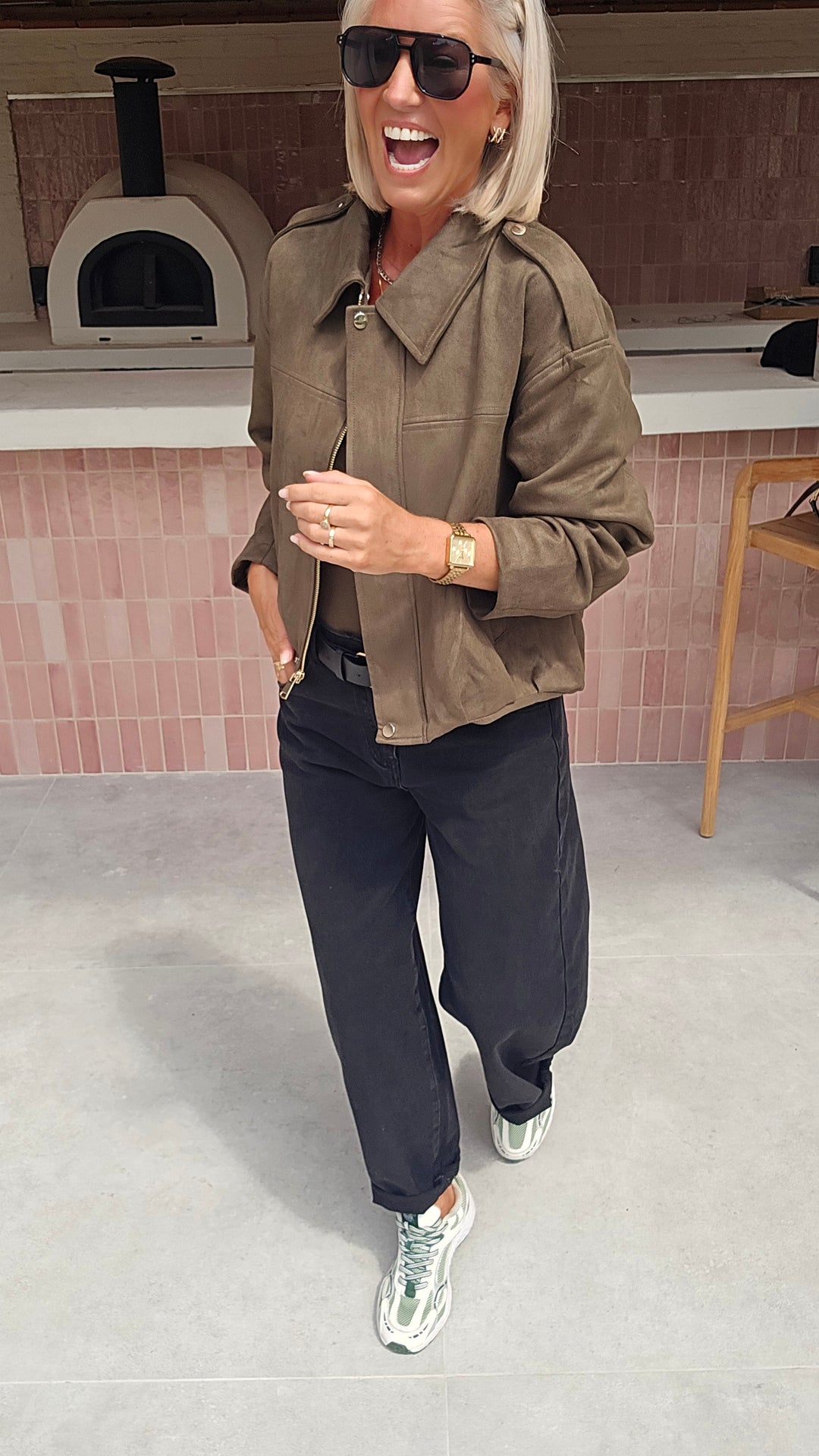 MARGAUX jacket khaki