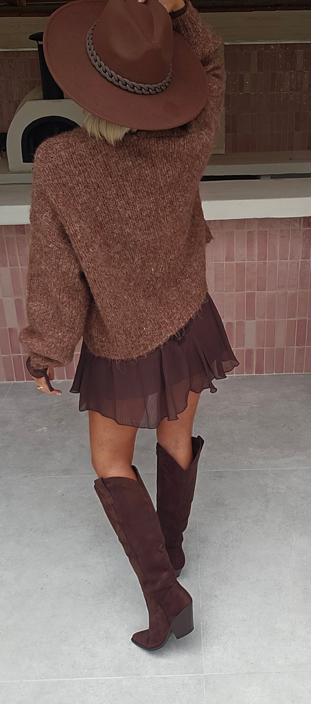 BERTILLE cardigan camel