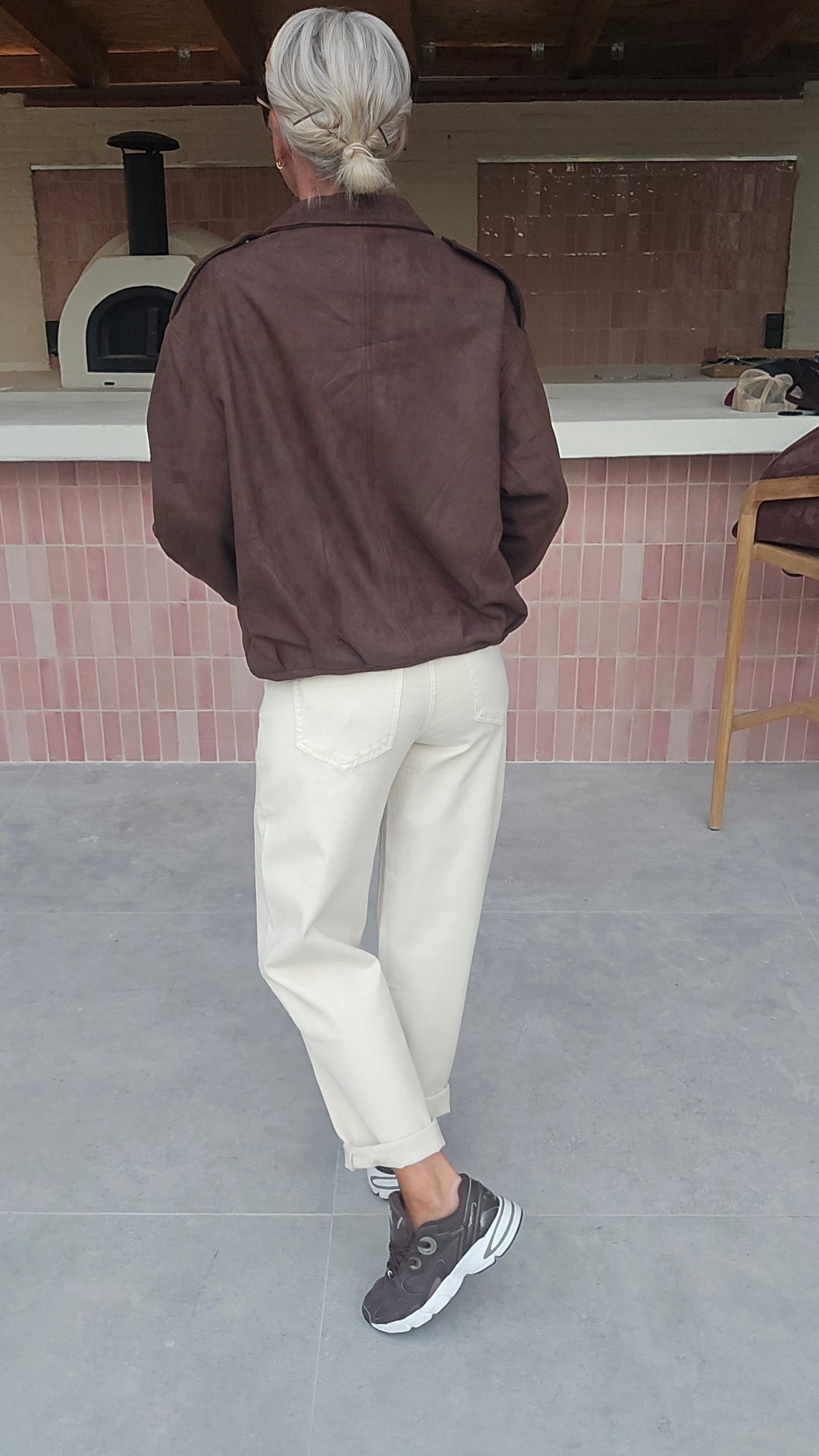 BÉRYL mom jeans beige