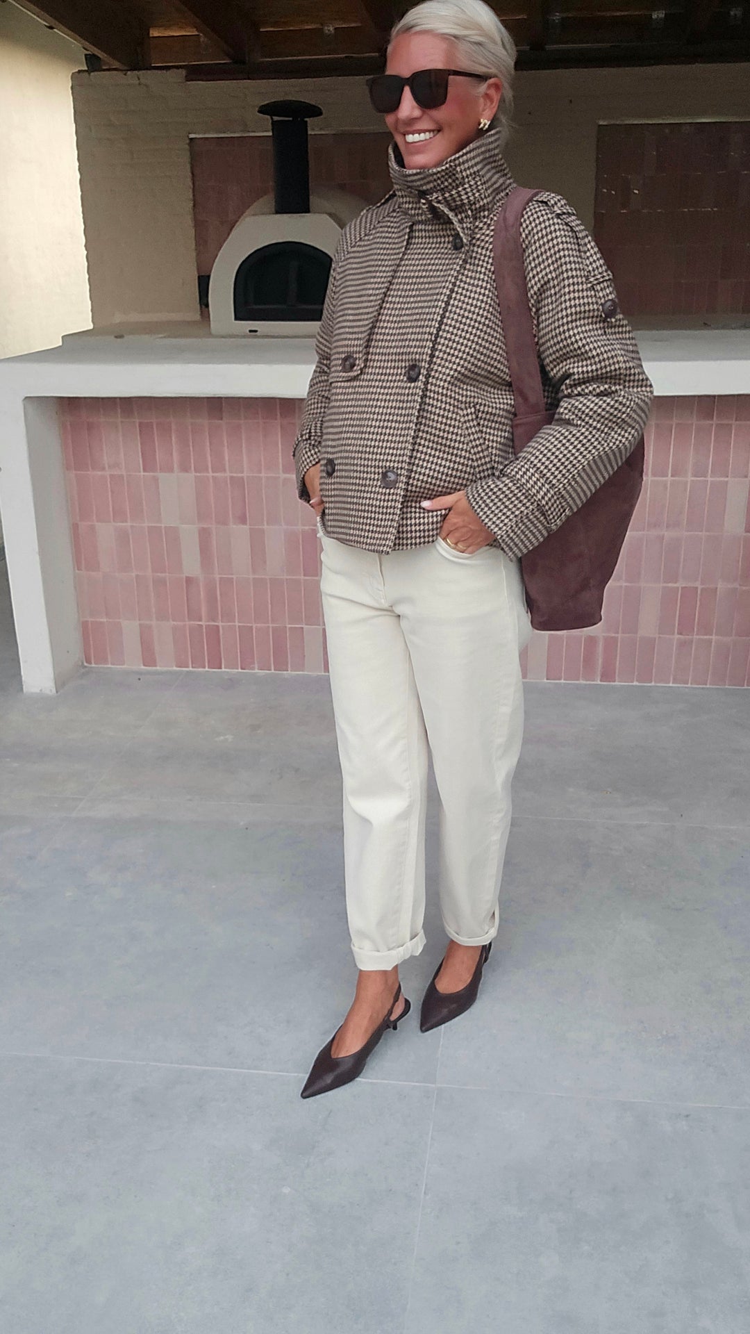 CÉLINE jacket chocolat