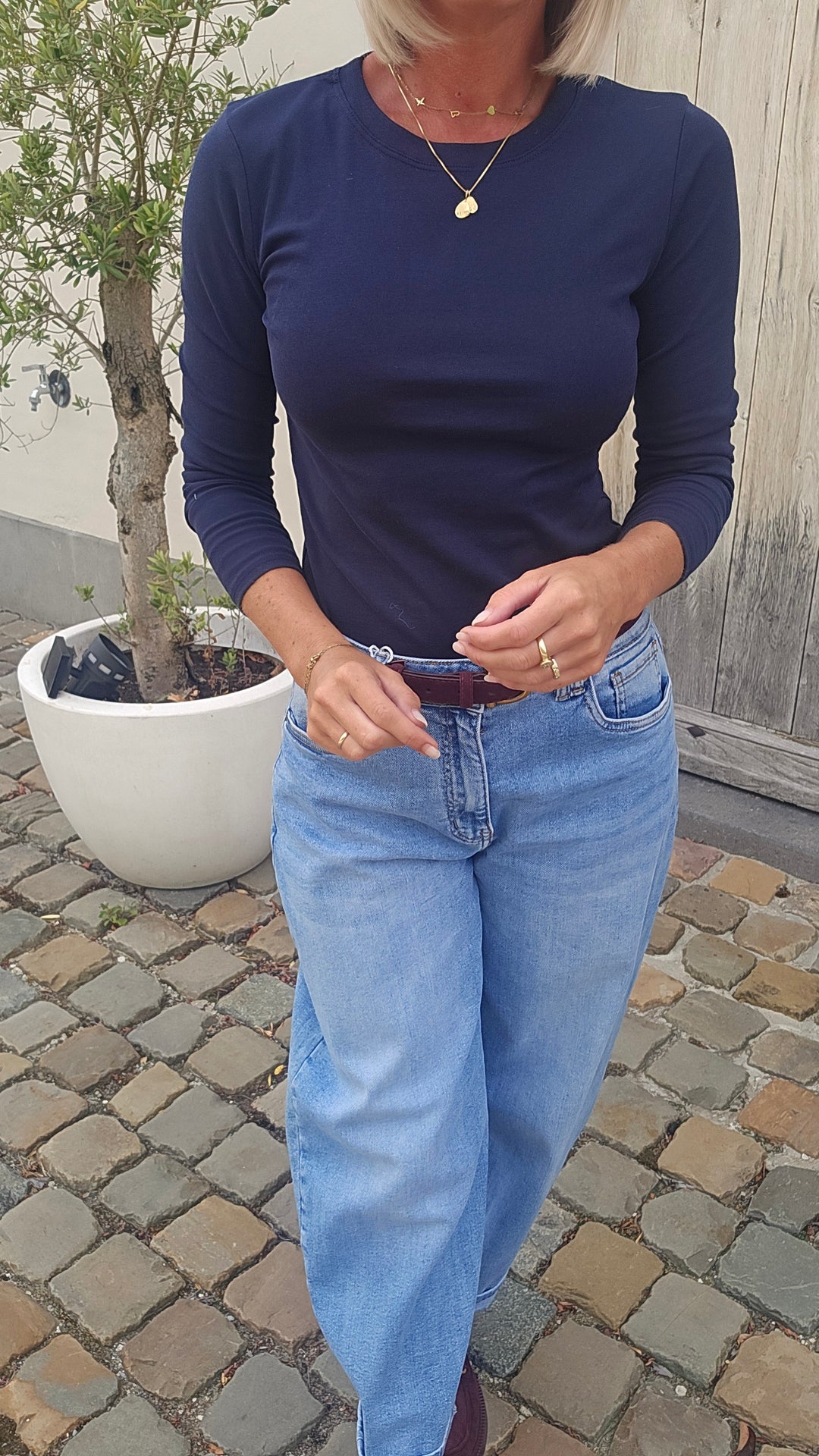 ÉLISE longsleeve navy