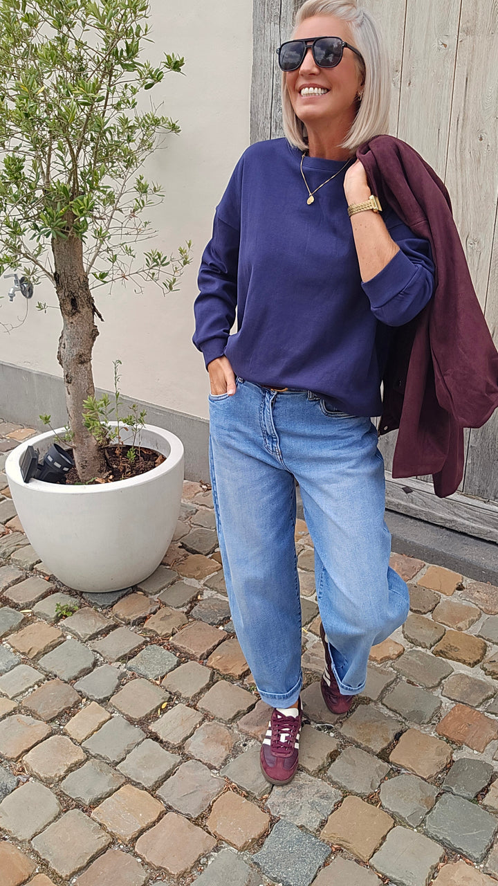 AVERY sweat navy
