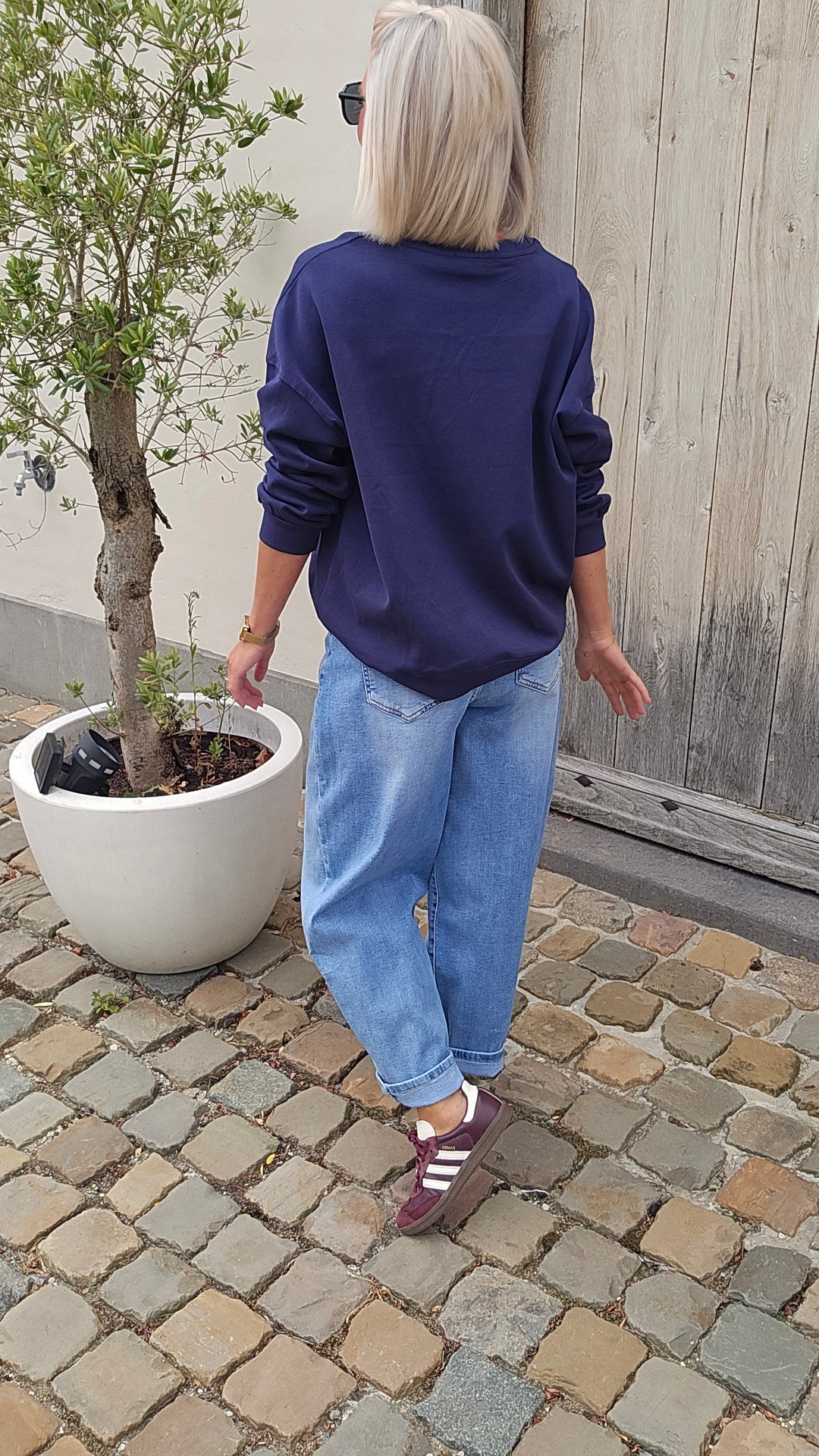 AVERY sweat navy