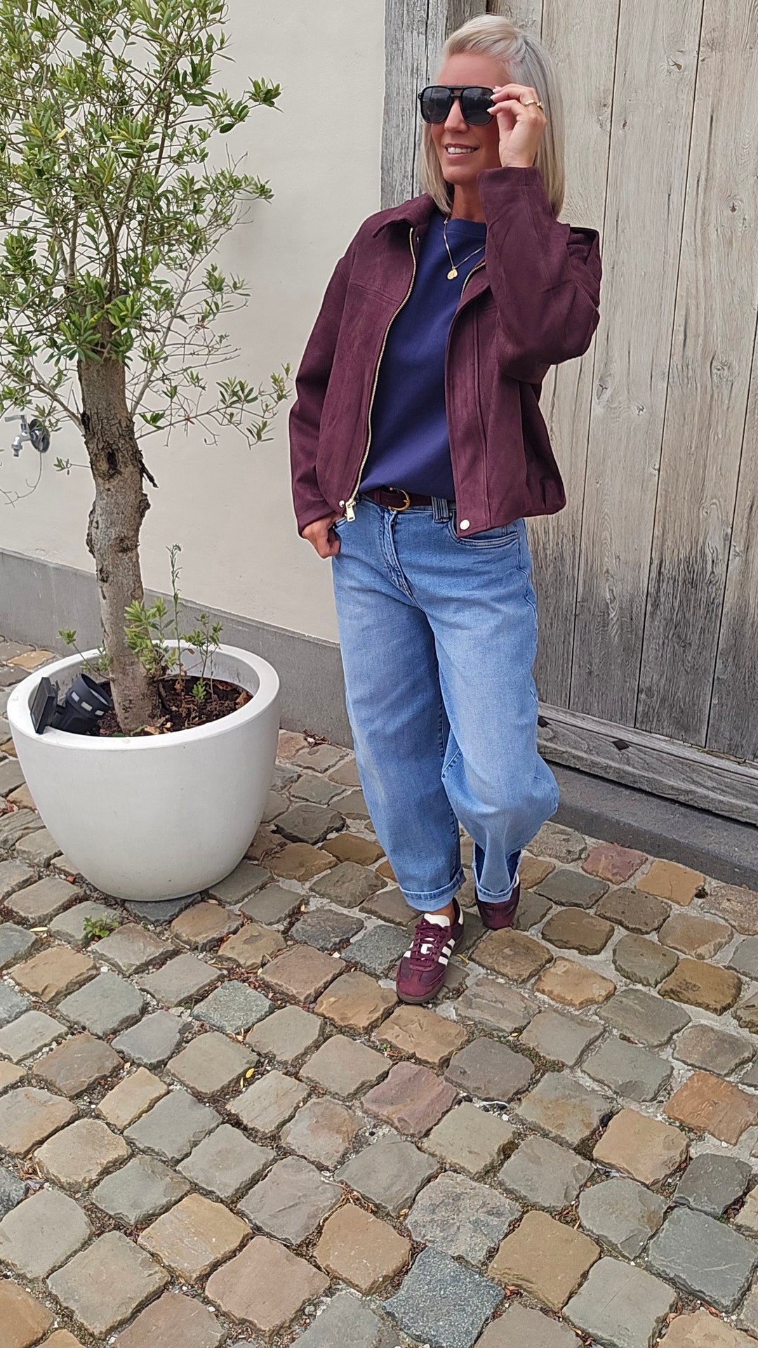 AVERY sweat navy