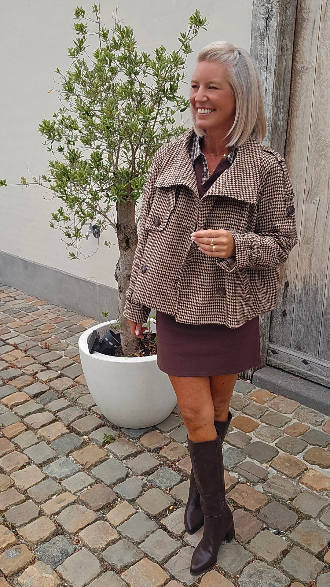 CÉLINE jacket chocolat