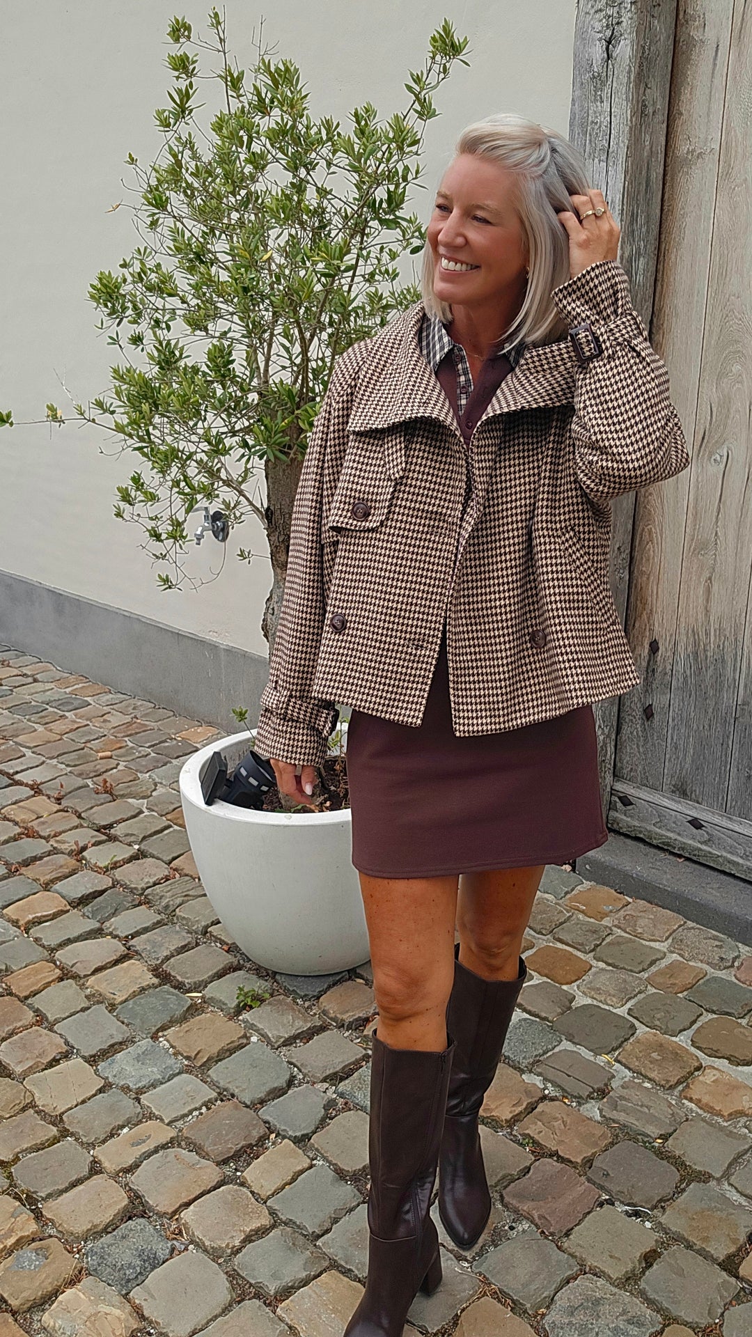 CÉLINE jacket chocolat