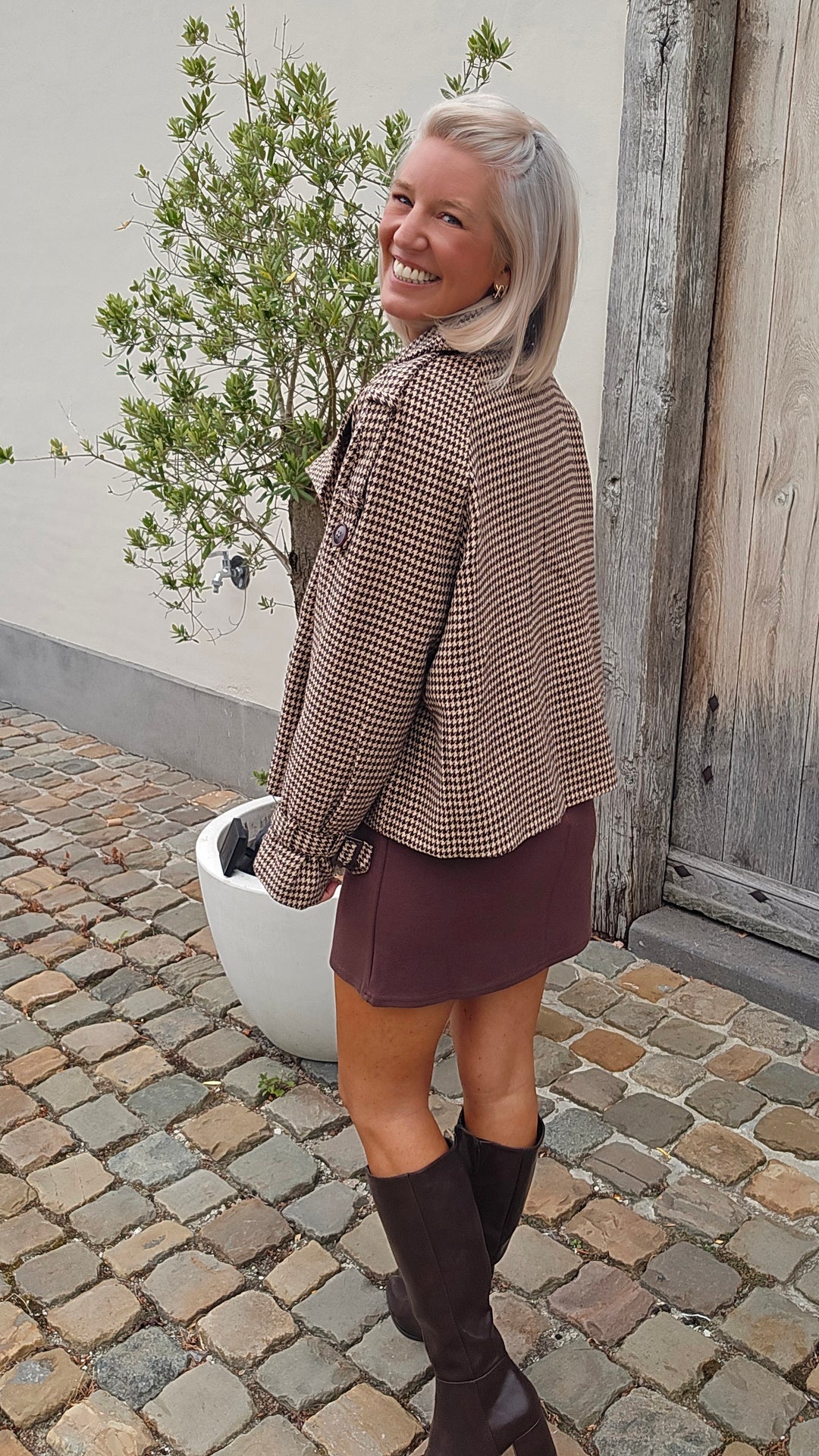 CÉLINE jacket chocolat