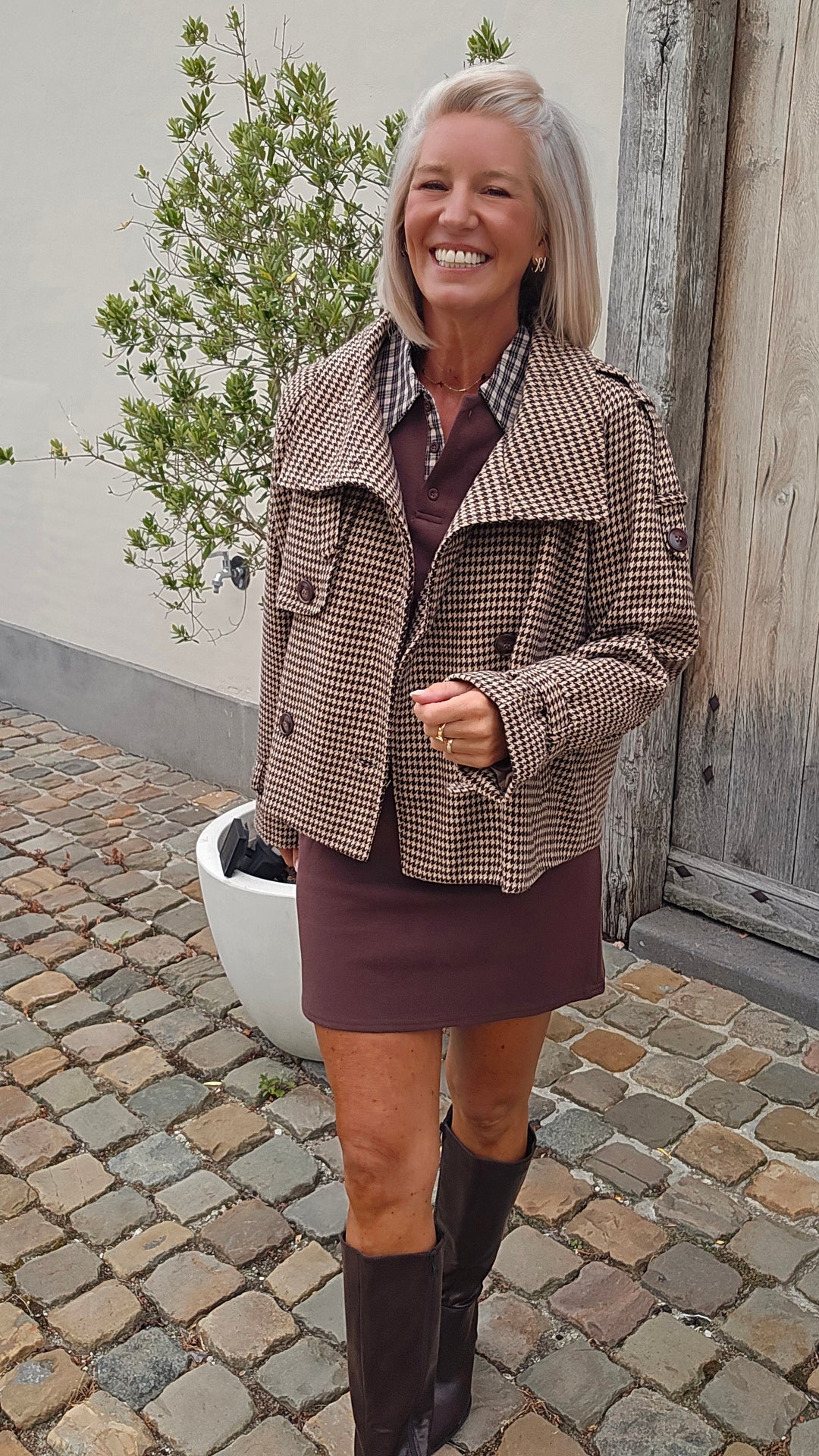 CÉLINE jacket chocolat