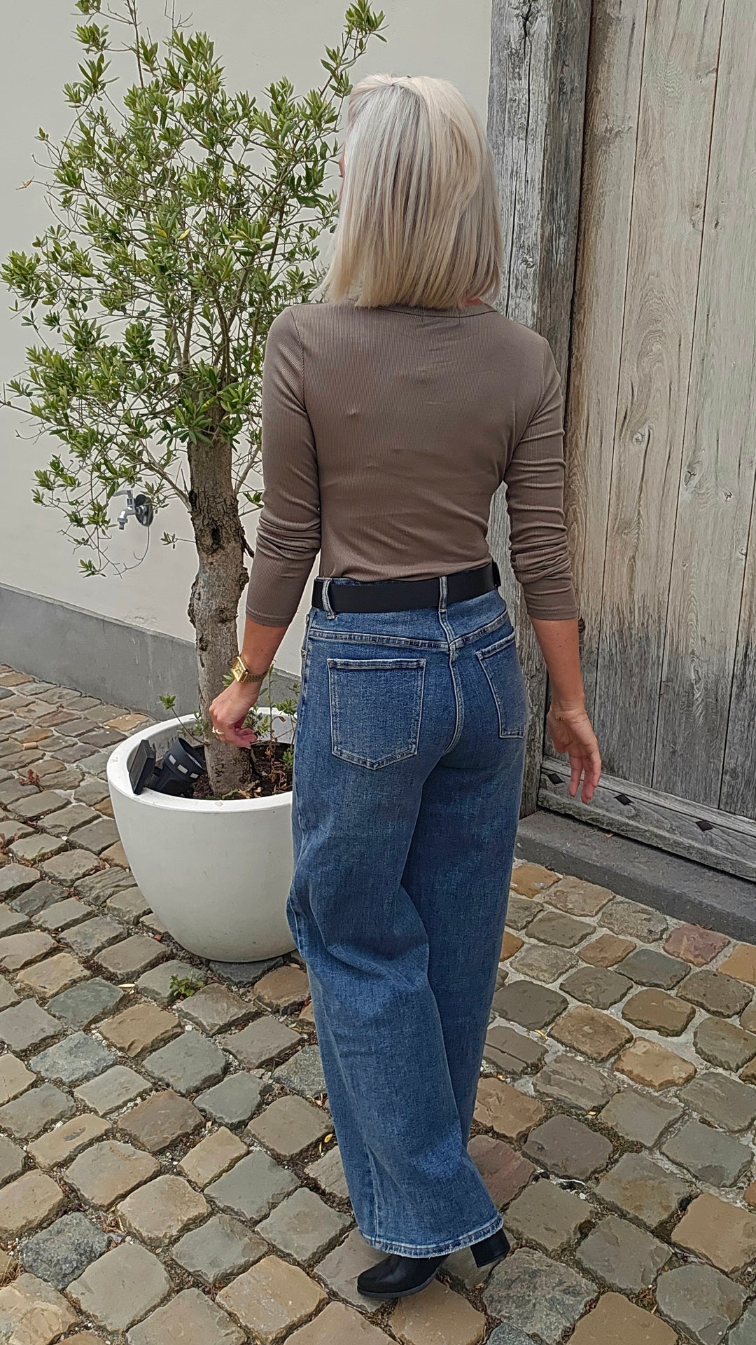 ÉLISE henley longsleeve khaki