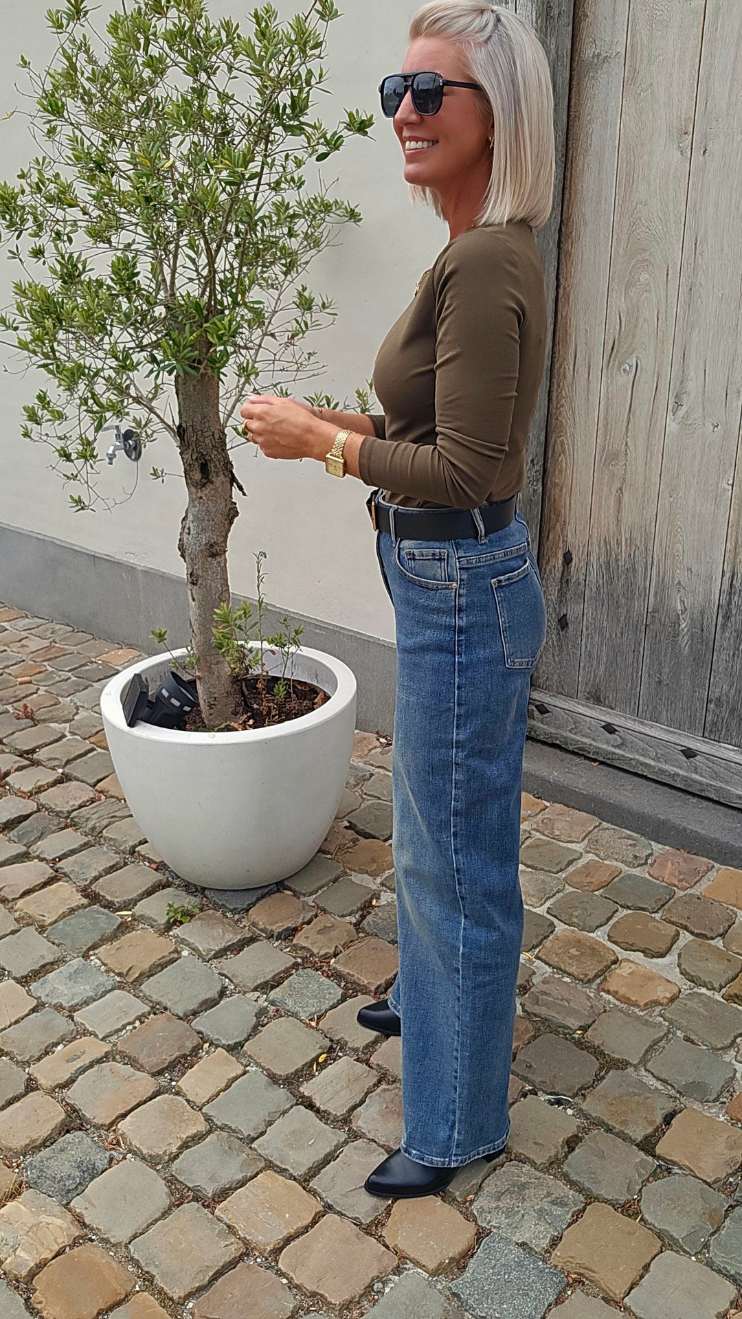 ÉLISE longsleeve khaki
