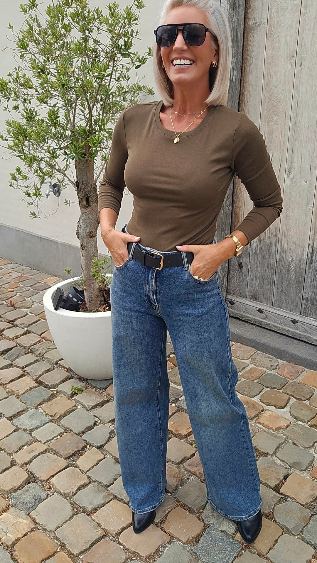 ÉLISE longsleeve khaki