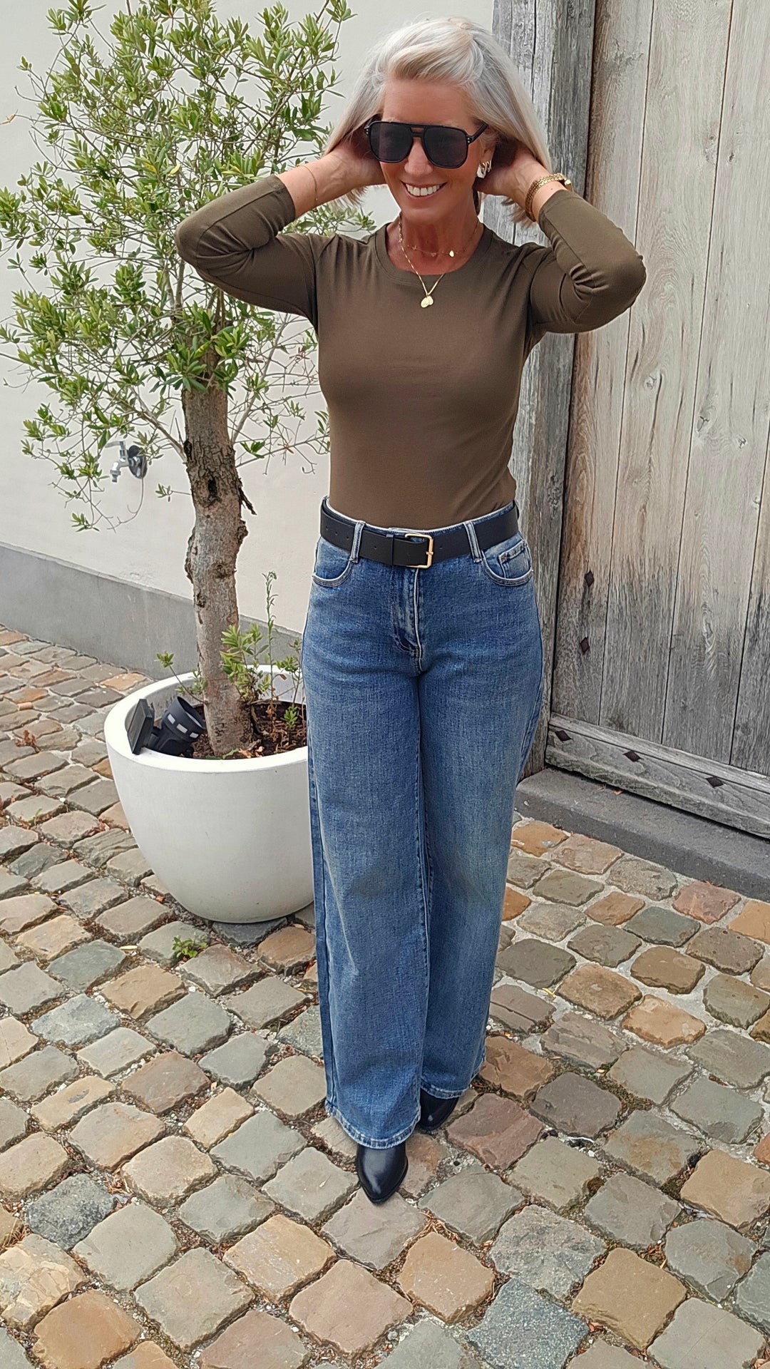 ÉLISE longsleeve khaki
