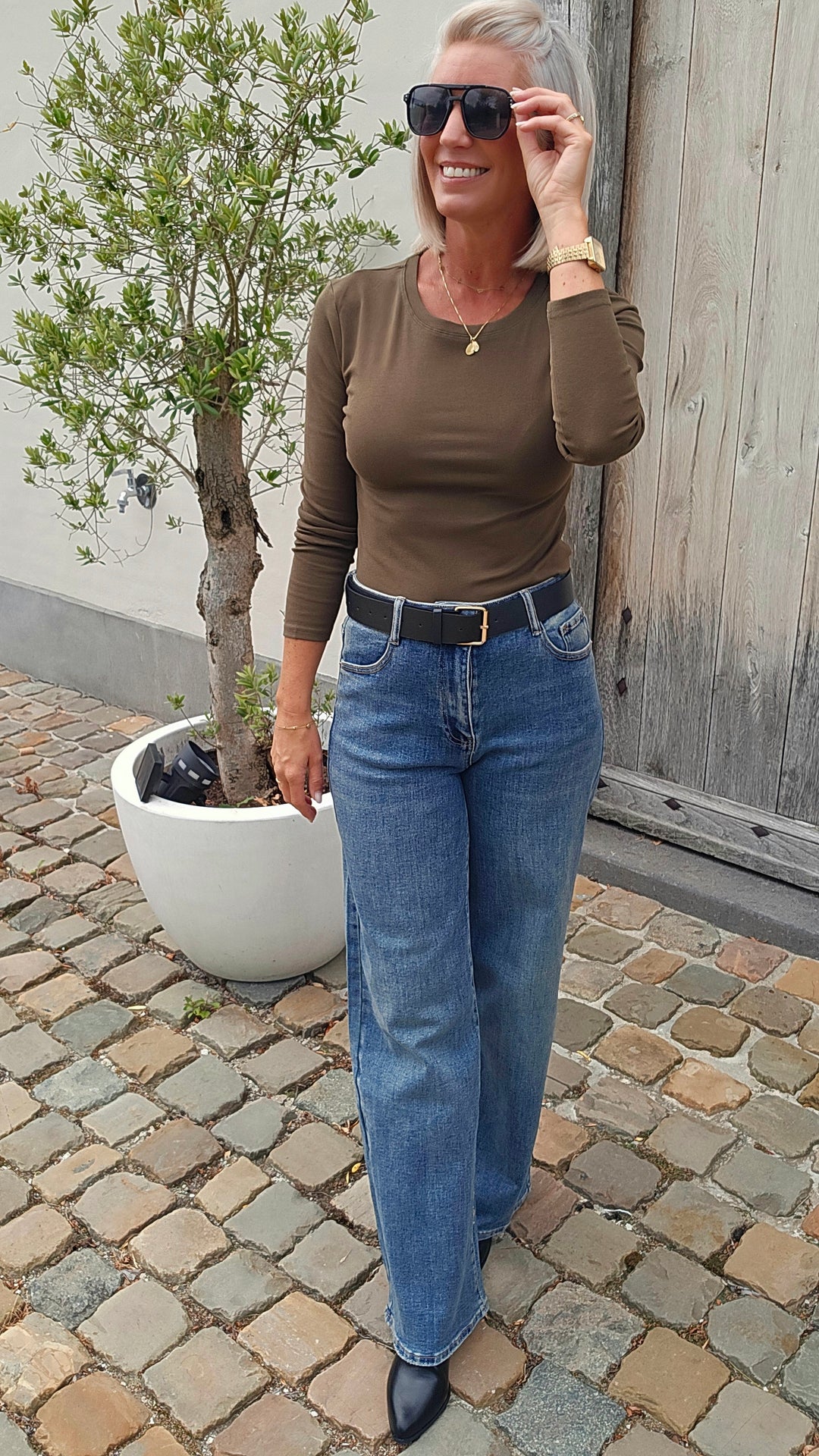 ÉLISE longsleeve khaki