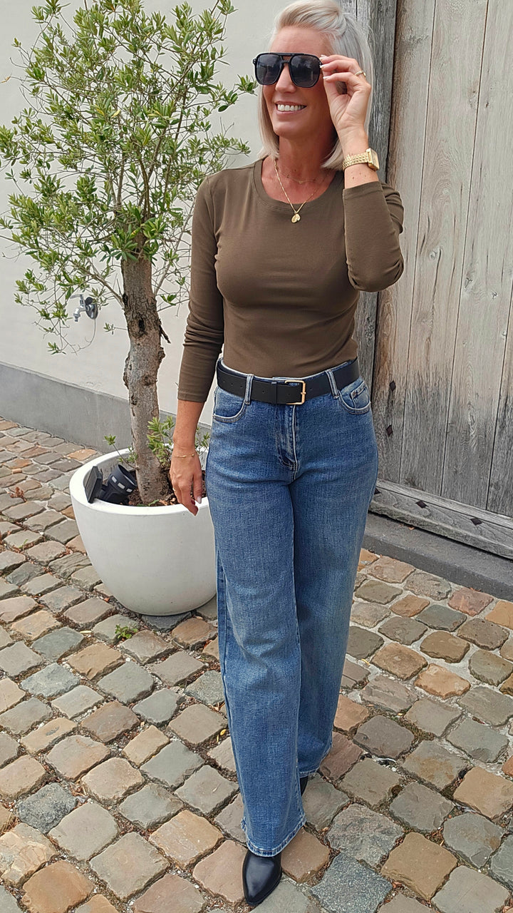 ÉLISE longsleeve khaki