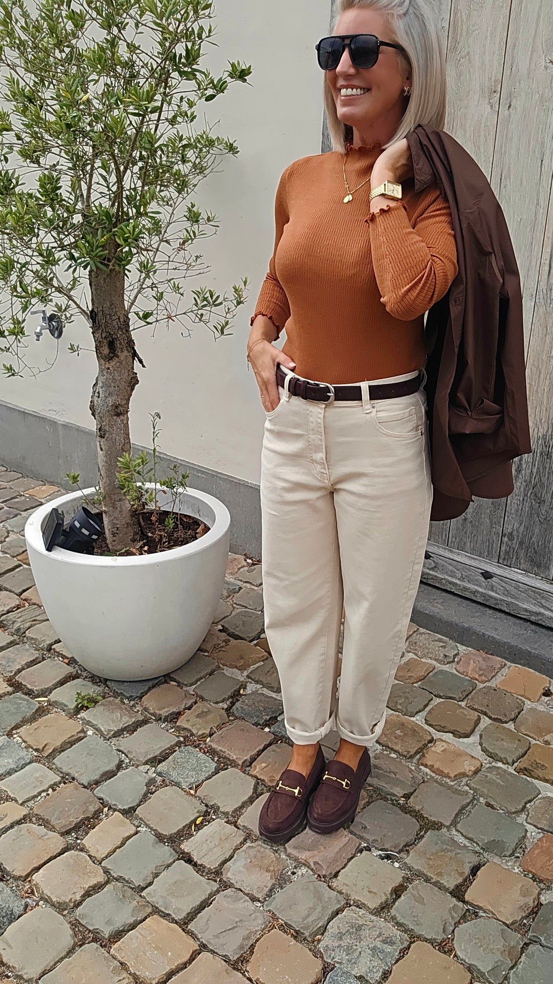 SOFTIE longsleeve cacao
