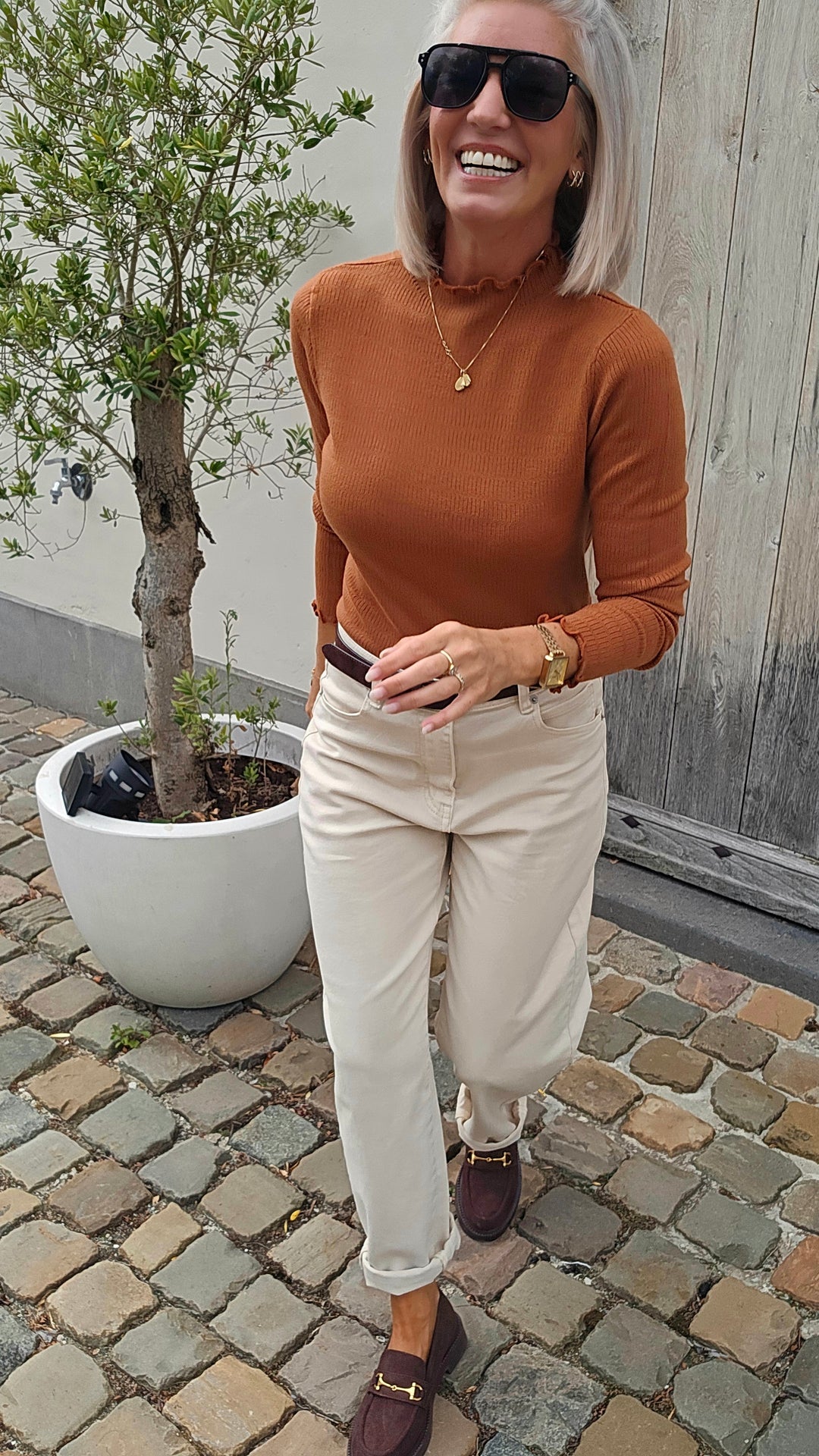 SOFTIE longsleeve cacao