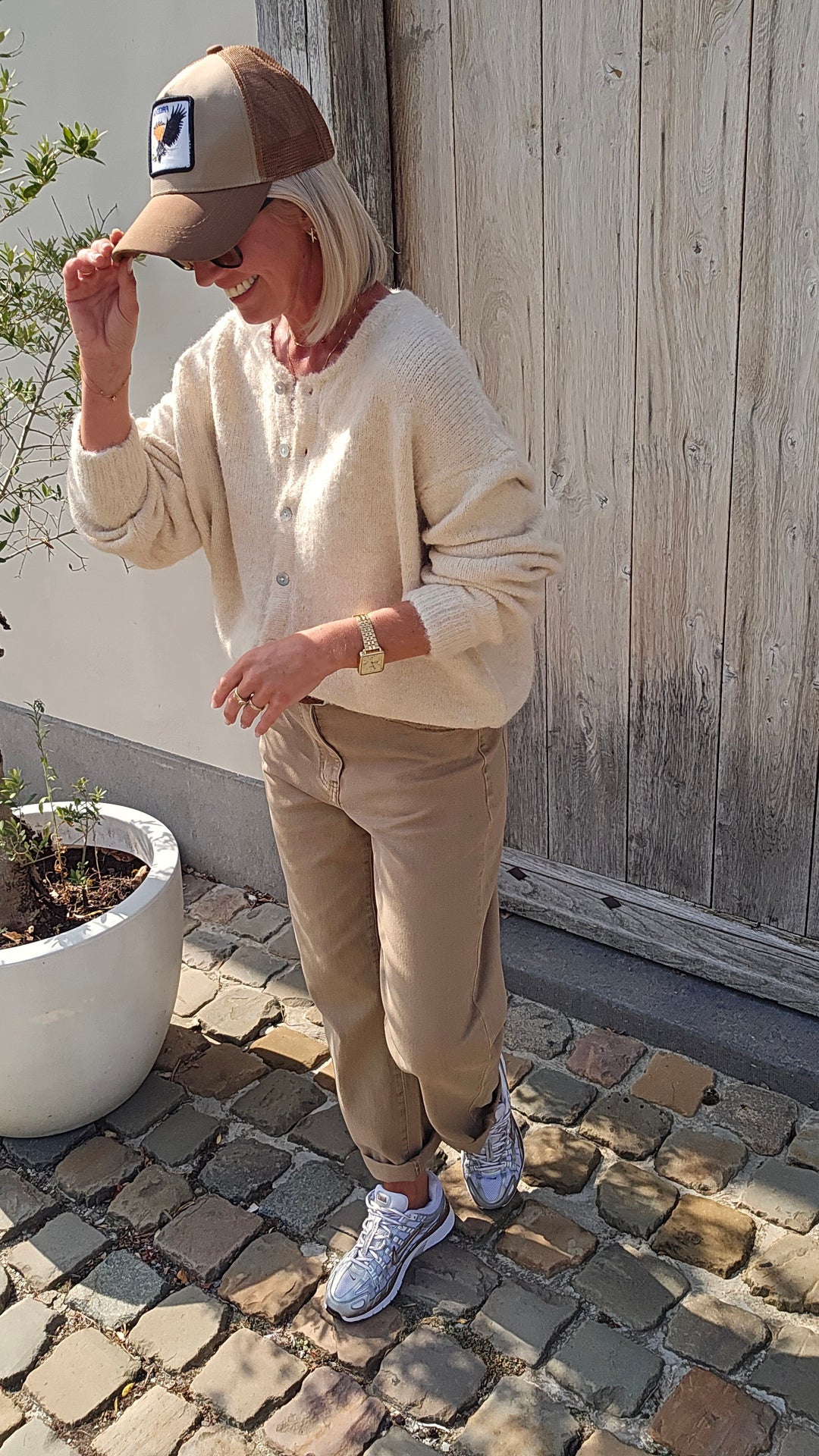 LIESJE cardigan beige