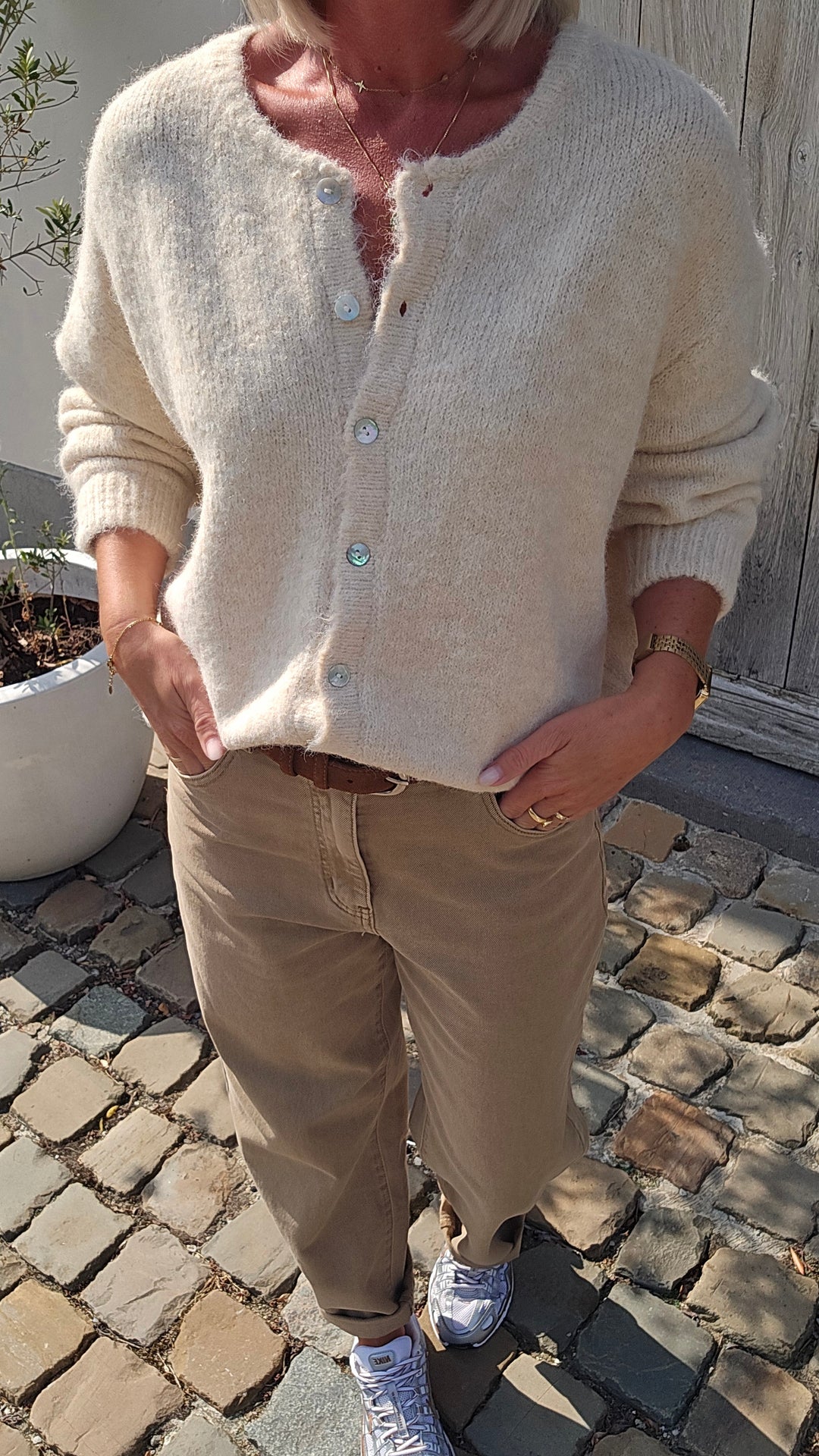 LIESJE cardigan beige