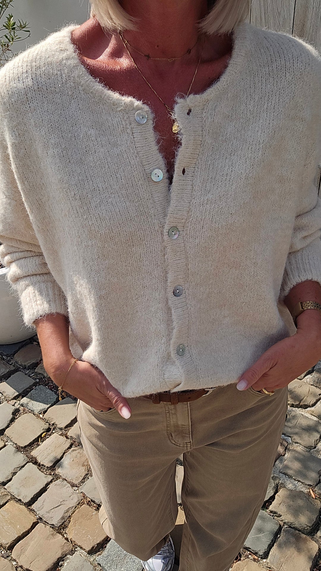 LIESJE cardigan beige