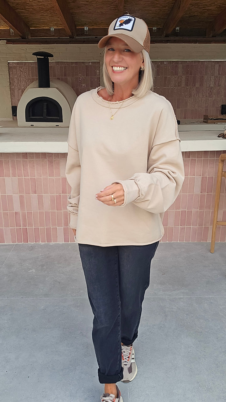 NOÉMIE sweat beige