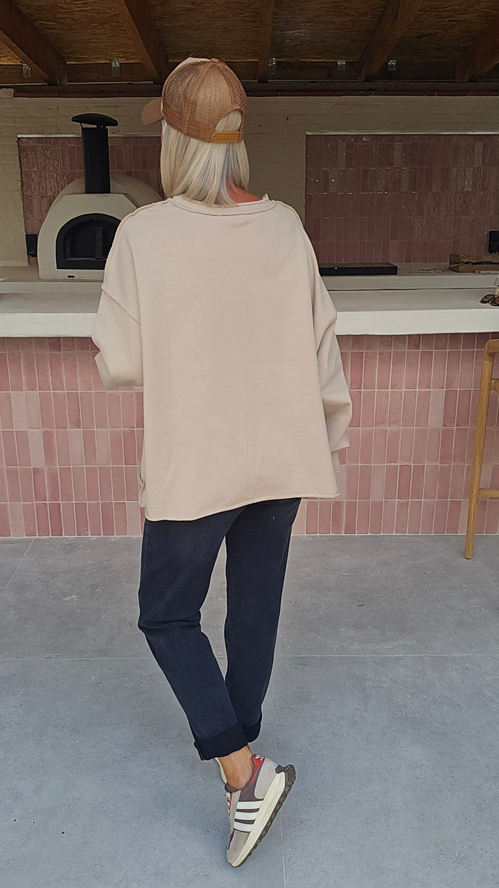 NOÉMIE sweat beige