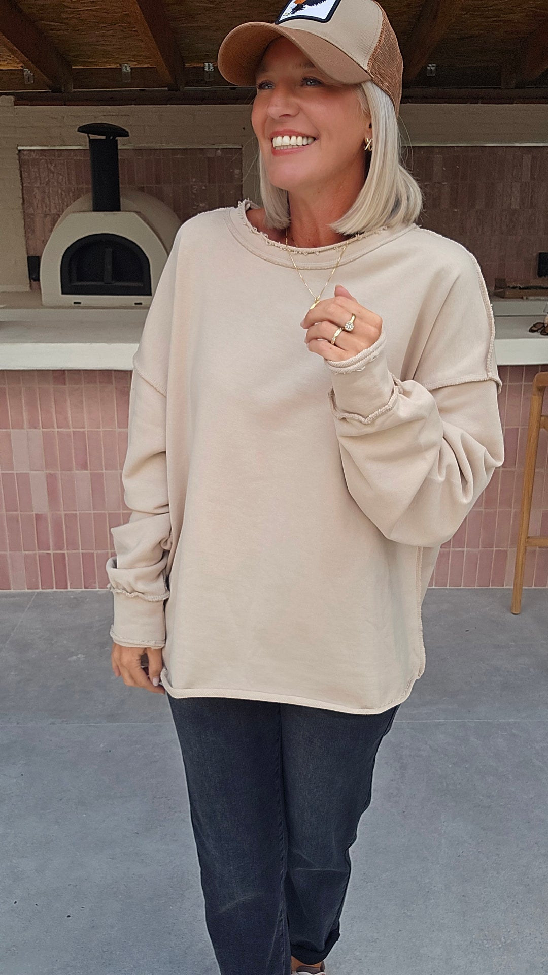 NOÉMIE sweat beige