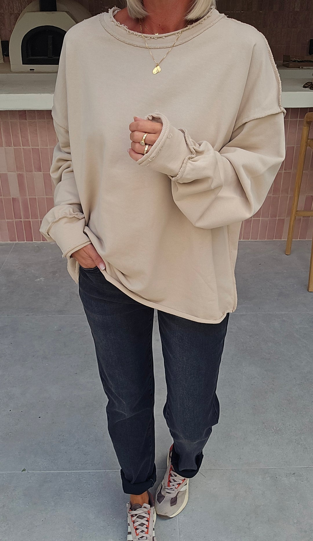 NOÉMIE sweat beige