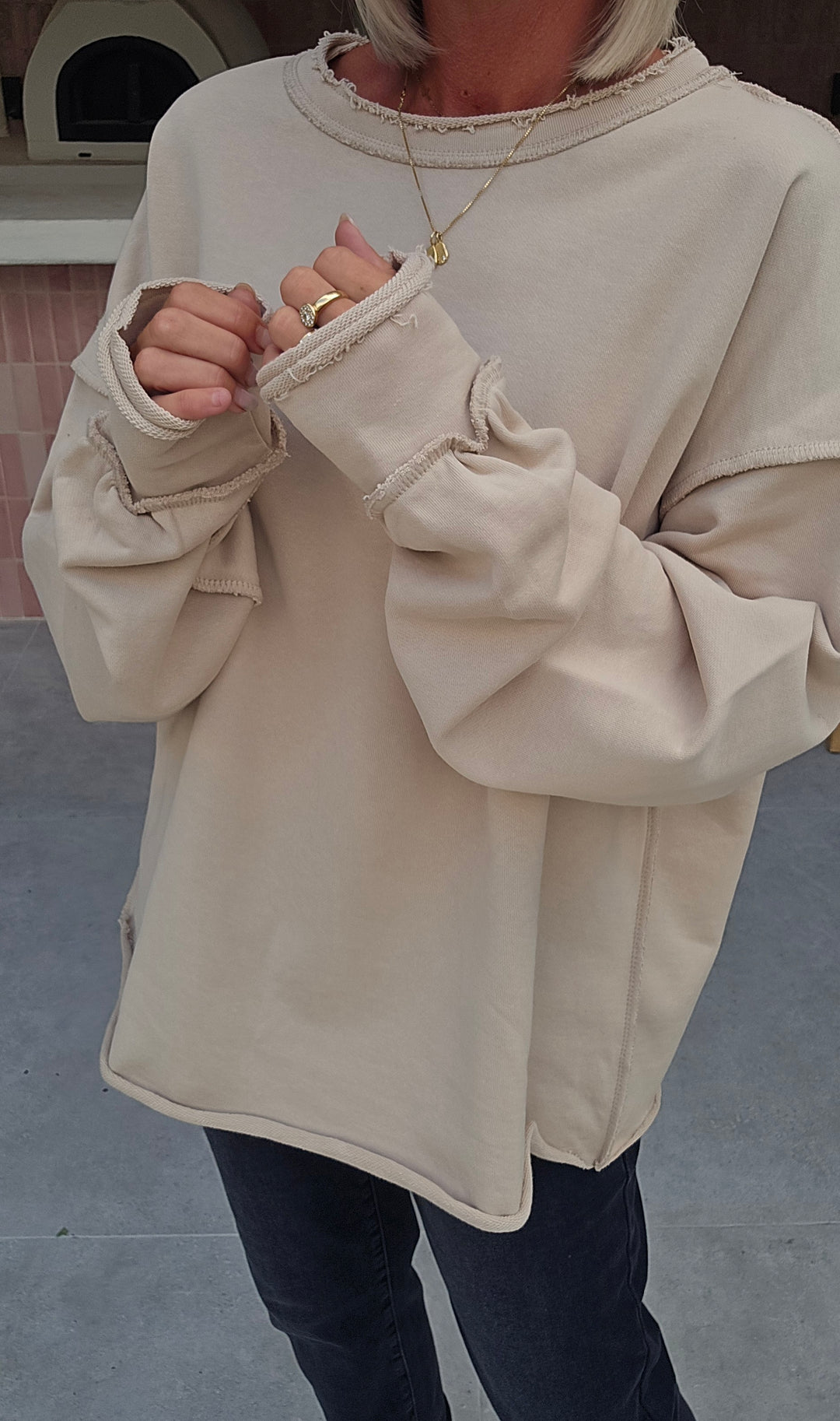 NOÉMIE sweat beige