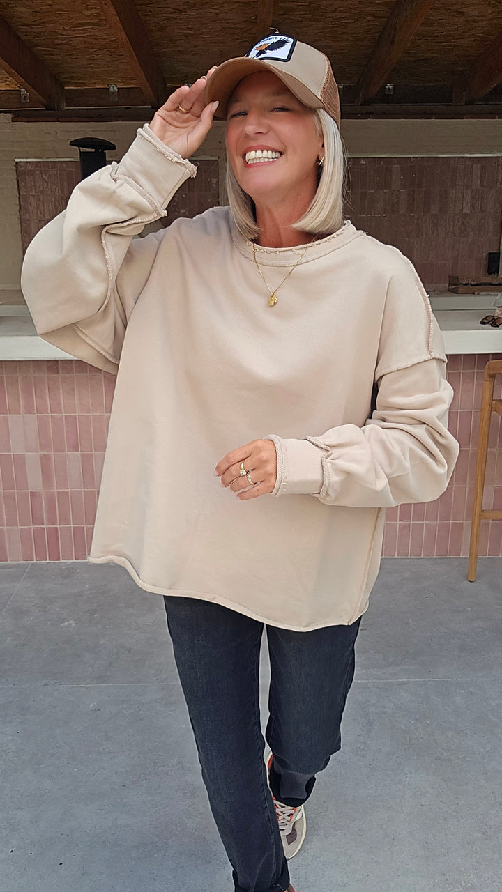NOÉMIE sweat beige