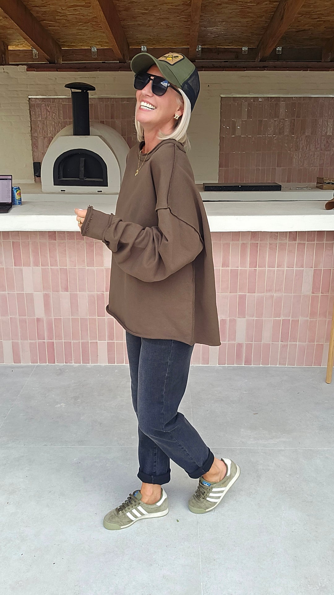 NOÉMIE sweat khaki