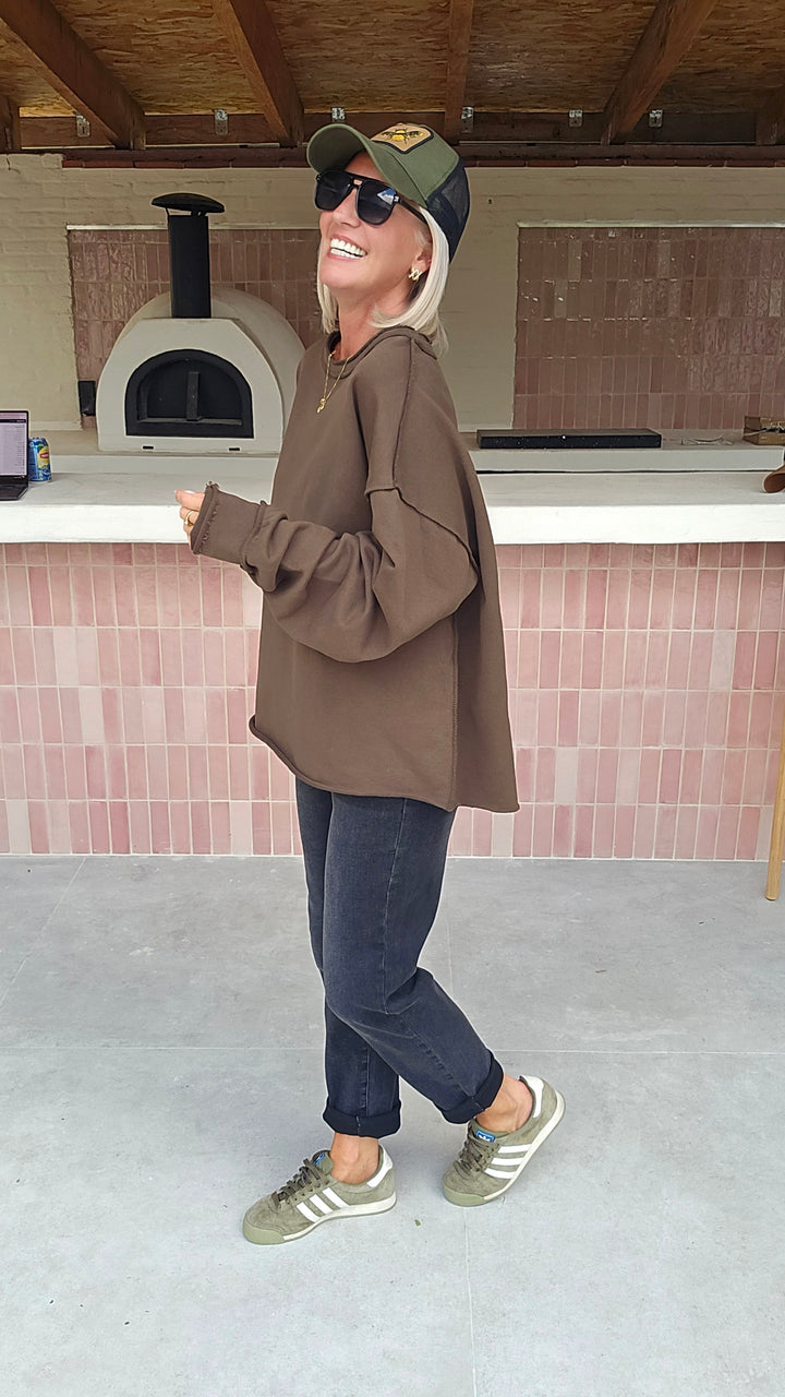NOÉMIE sweat khaki