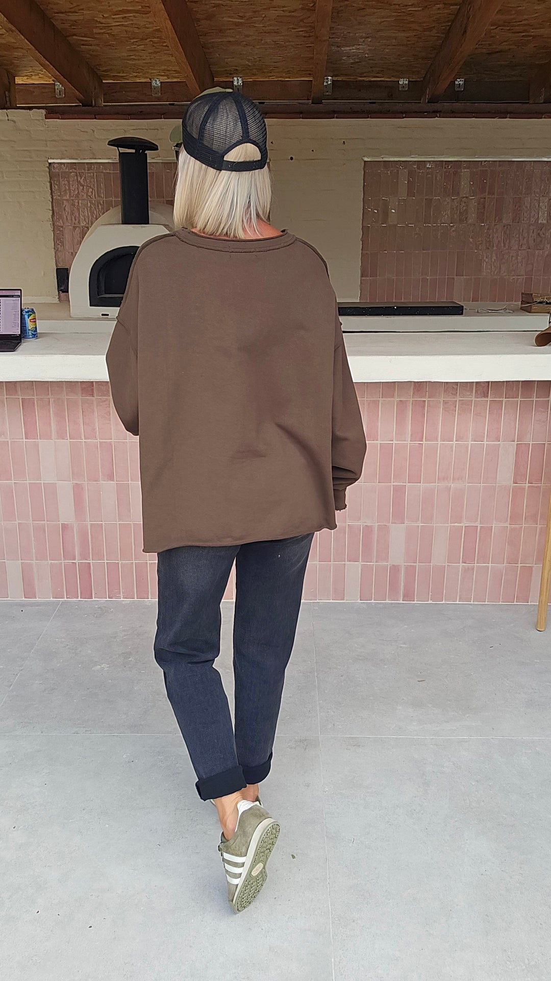 NOÉMIE sweat khaki