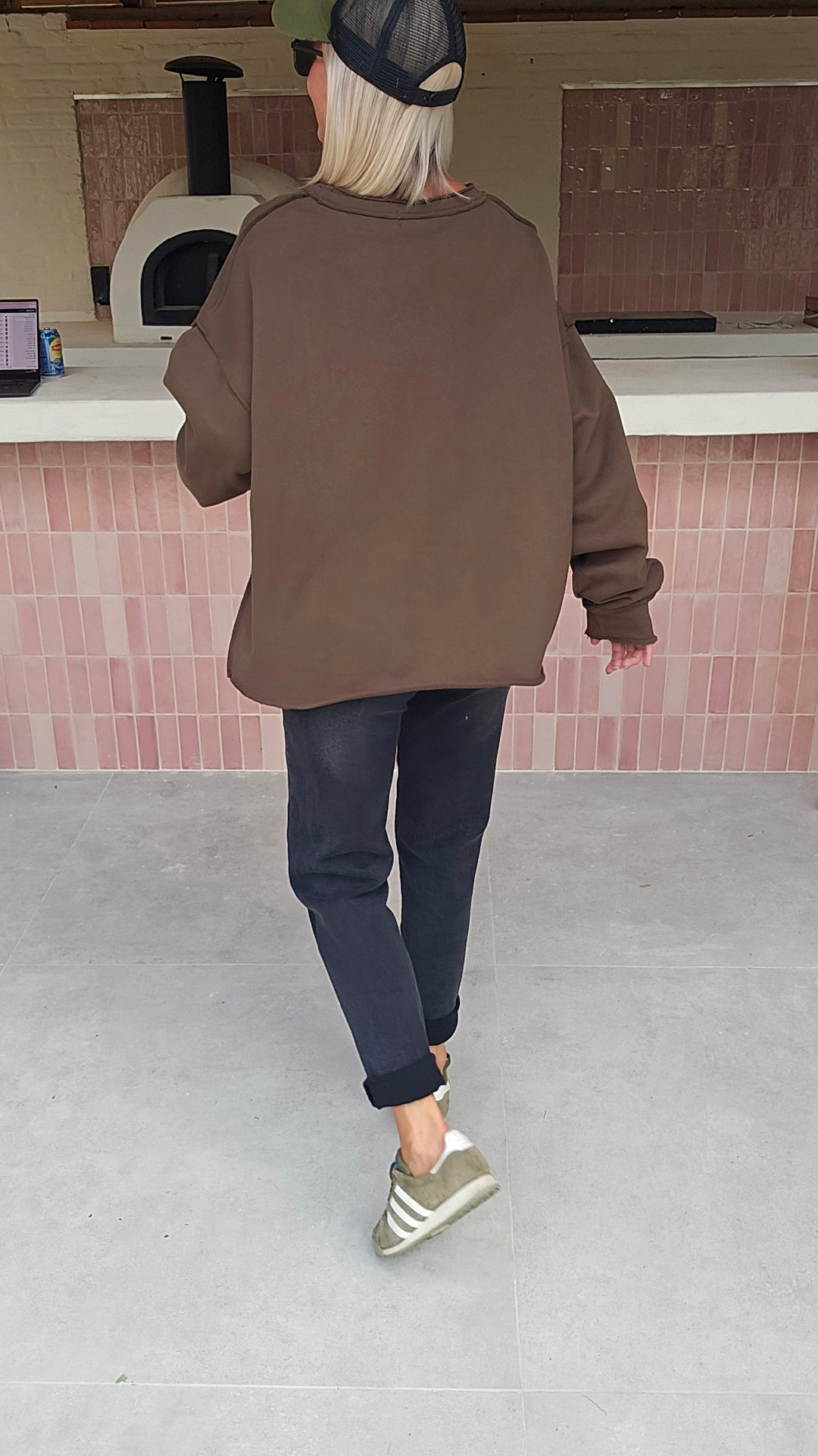 NOÉMIE sweat khaki
