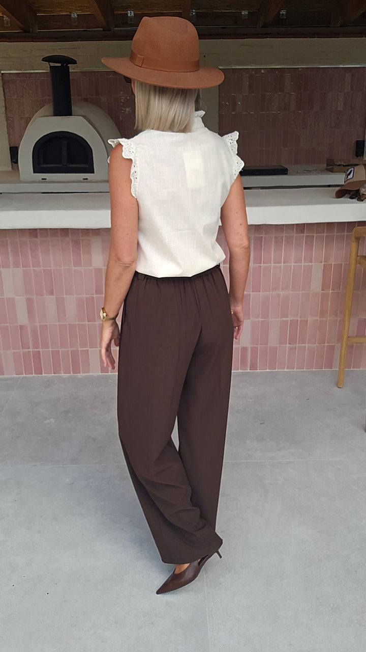 AGATHE blouse beige