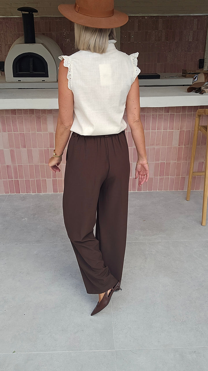 AGATHE blouse beige