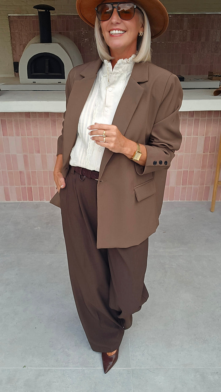 AGATHE blouse beige
