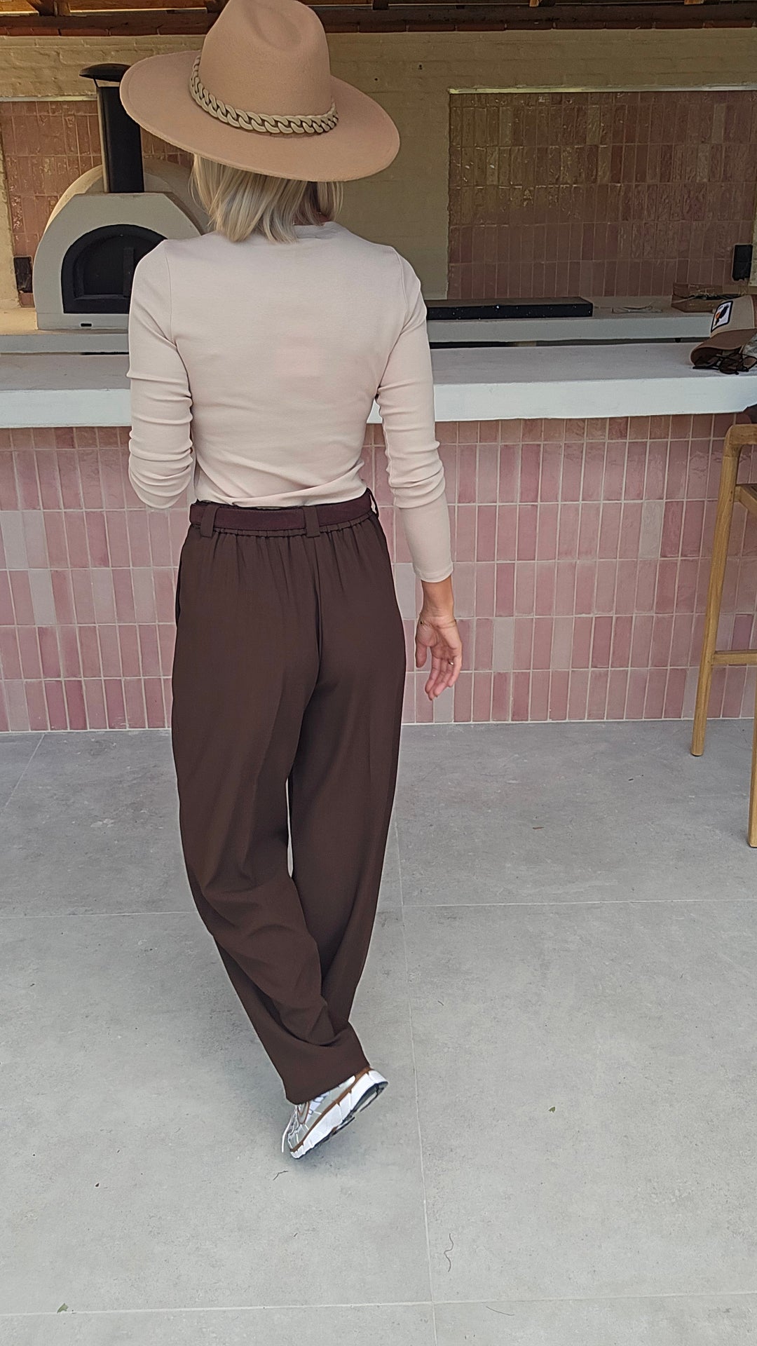 ÉLISE longsleeve soft taupe