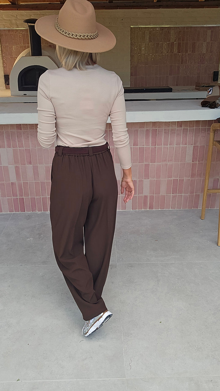 ÉLISE longsleeve soft taupe