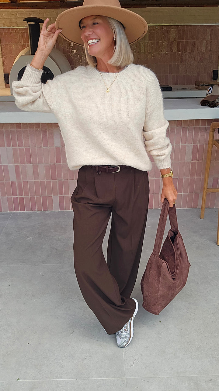 LUCIENNE knit beige