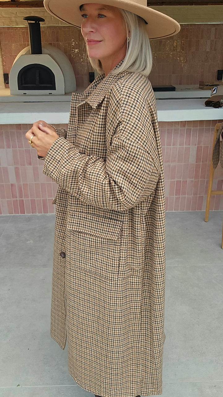 SOLÈNE maxi coat