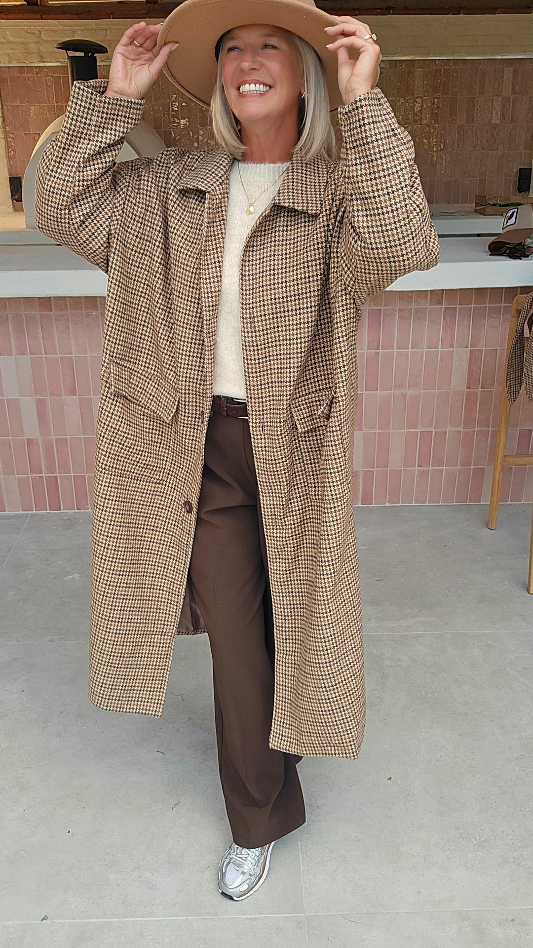 SOLÈNE maxi coat