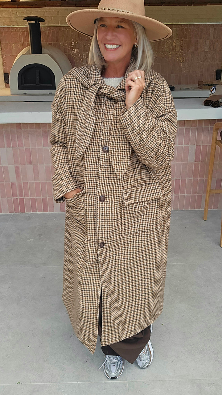 SOLÈNE maxi coat